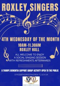 Roxley Singers Flyer